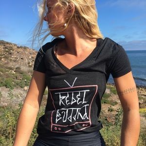Rebel Buddha women’s v neck